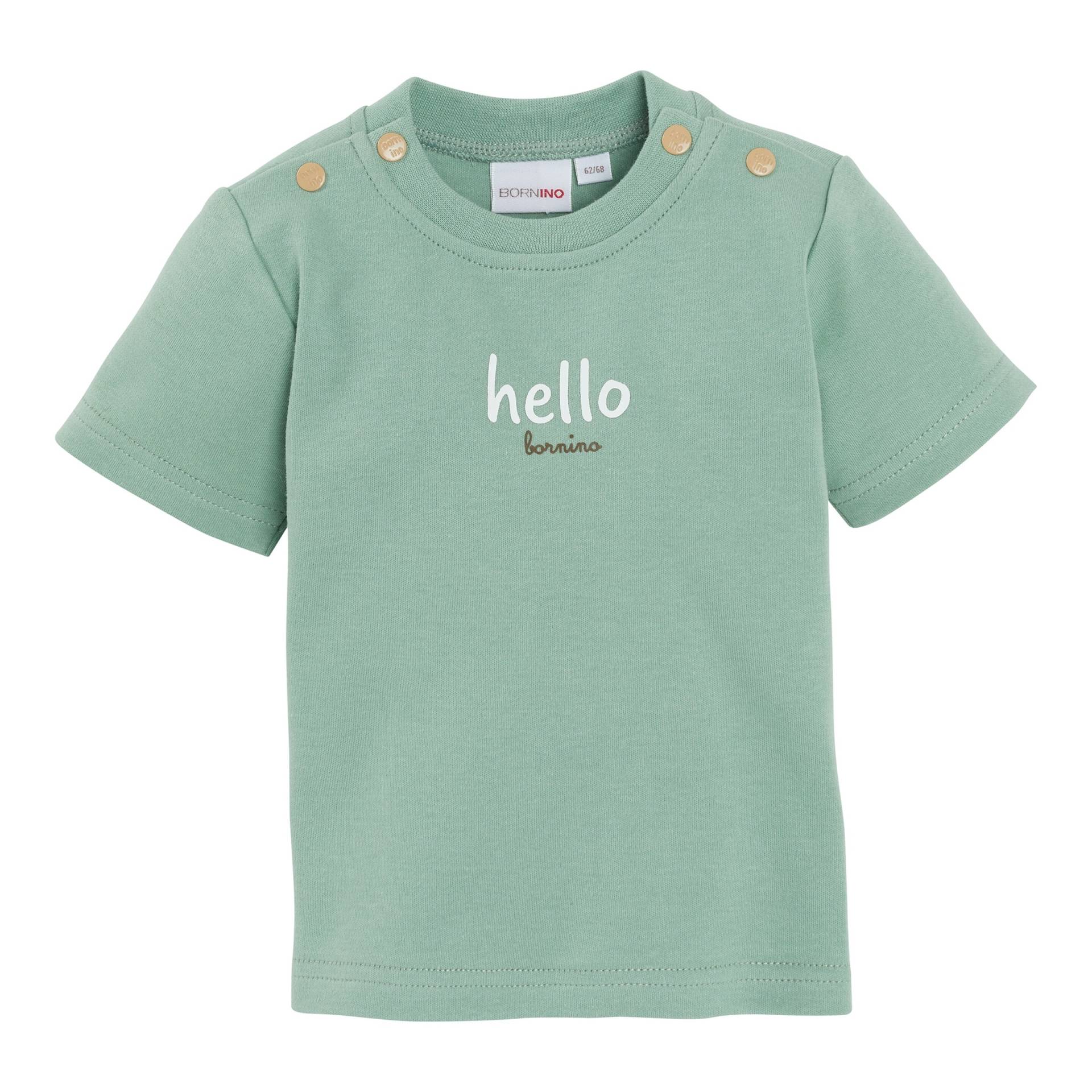 Bornino Tiny Houses T-Shirt Hello von Bornino