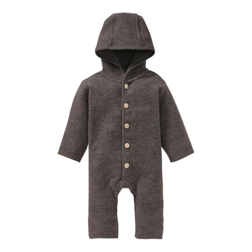 Bornino Wollwalk-Overall mit Klappbündchen aus Merinowolle von Bornino