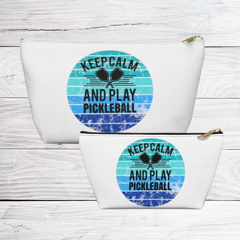 Pickleball Tasche, Accessoire Tasche Mit T-Boden, Keep Calm Pickleball, Reisetasche Für Frauen, Lustiges Geschenk Frauen von Borntorally