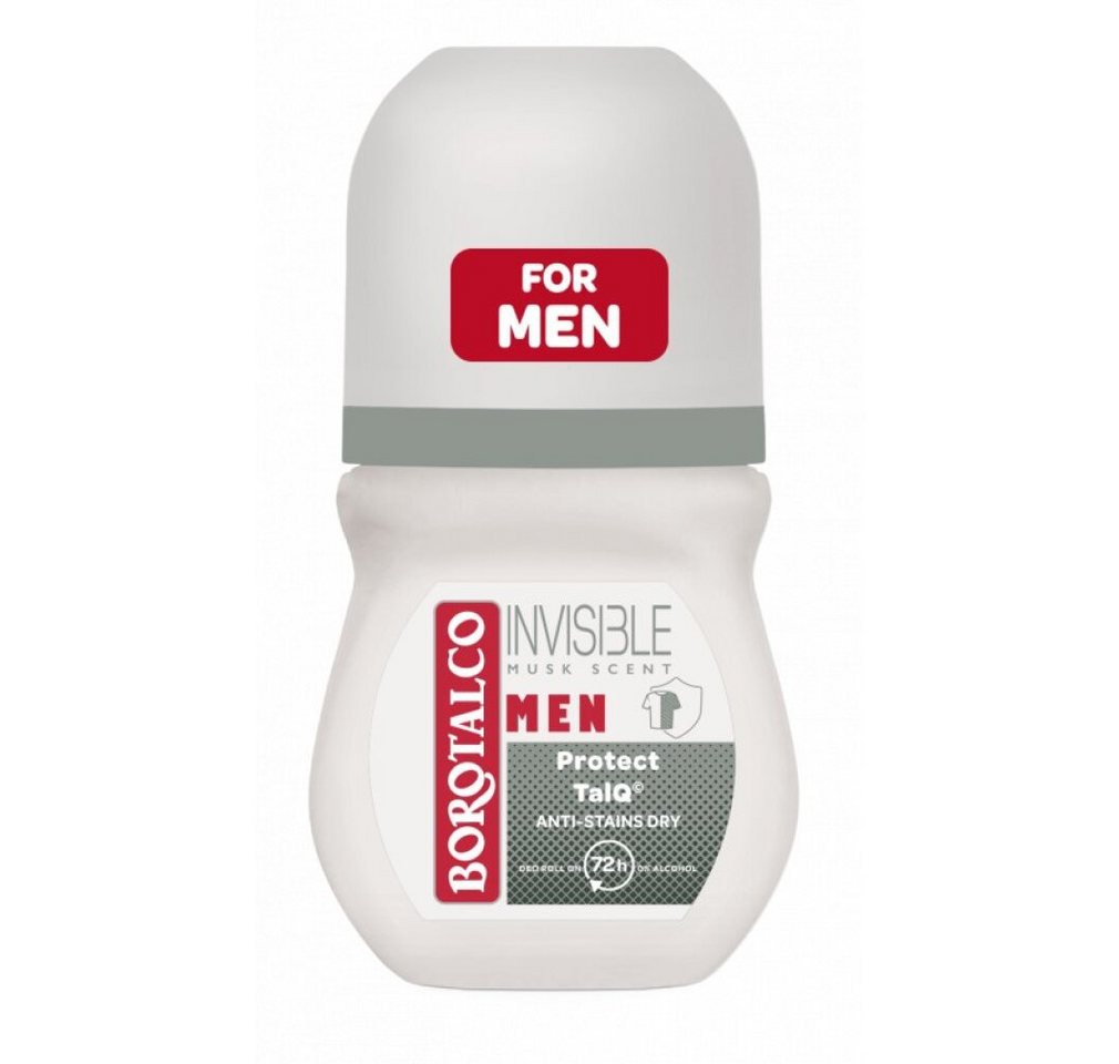 Borotalco Deo-Roller Ball Deodorant Men Invisible Dry (Deo Roll On) 50 ml von Borotalco