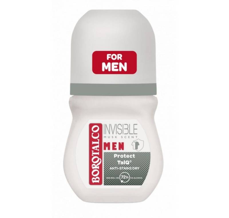 Borotalco Deo-Roller Ball Deodorant Men Invisible Dry (Deo Roll On) 50 ml von Borotalco