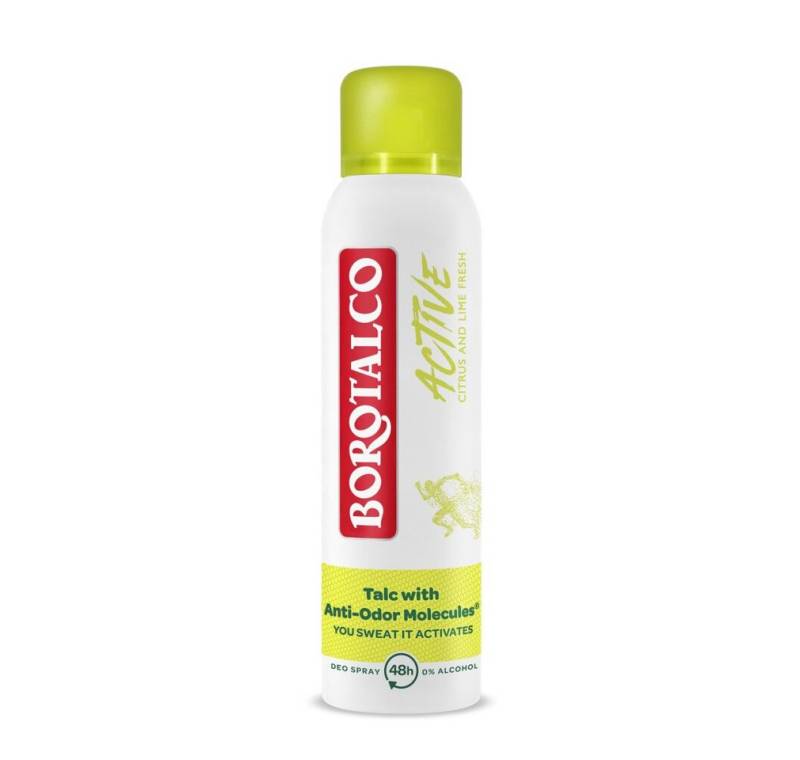 Borotalco Deo-Roller Deodorant In Spray mit Zitrusduft Active 150ml von Borotalco