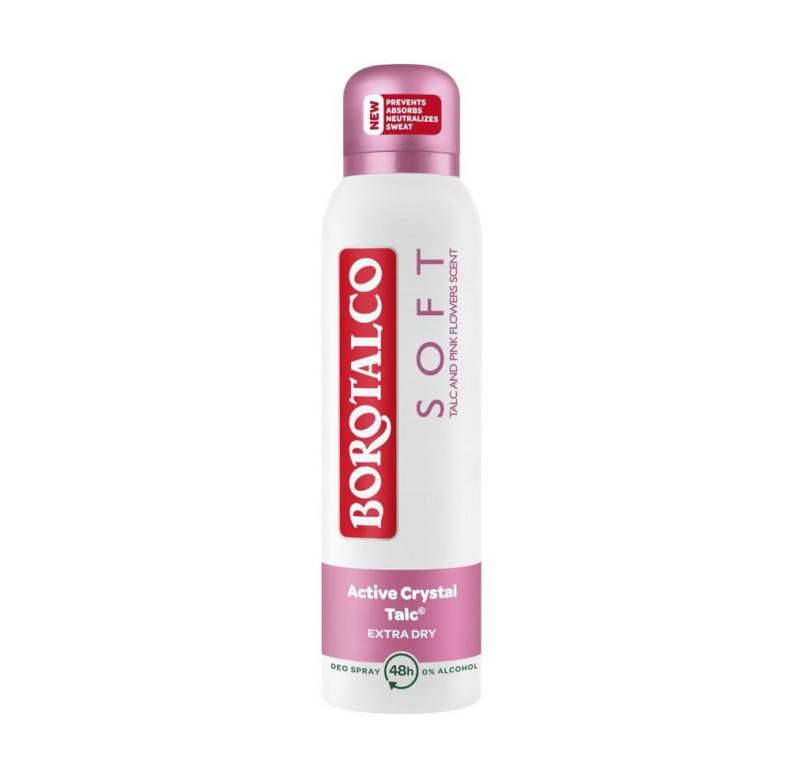 Borotalco Deo-Roller Deospray Soft Flower, 150 ml von Borotalco