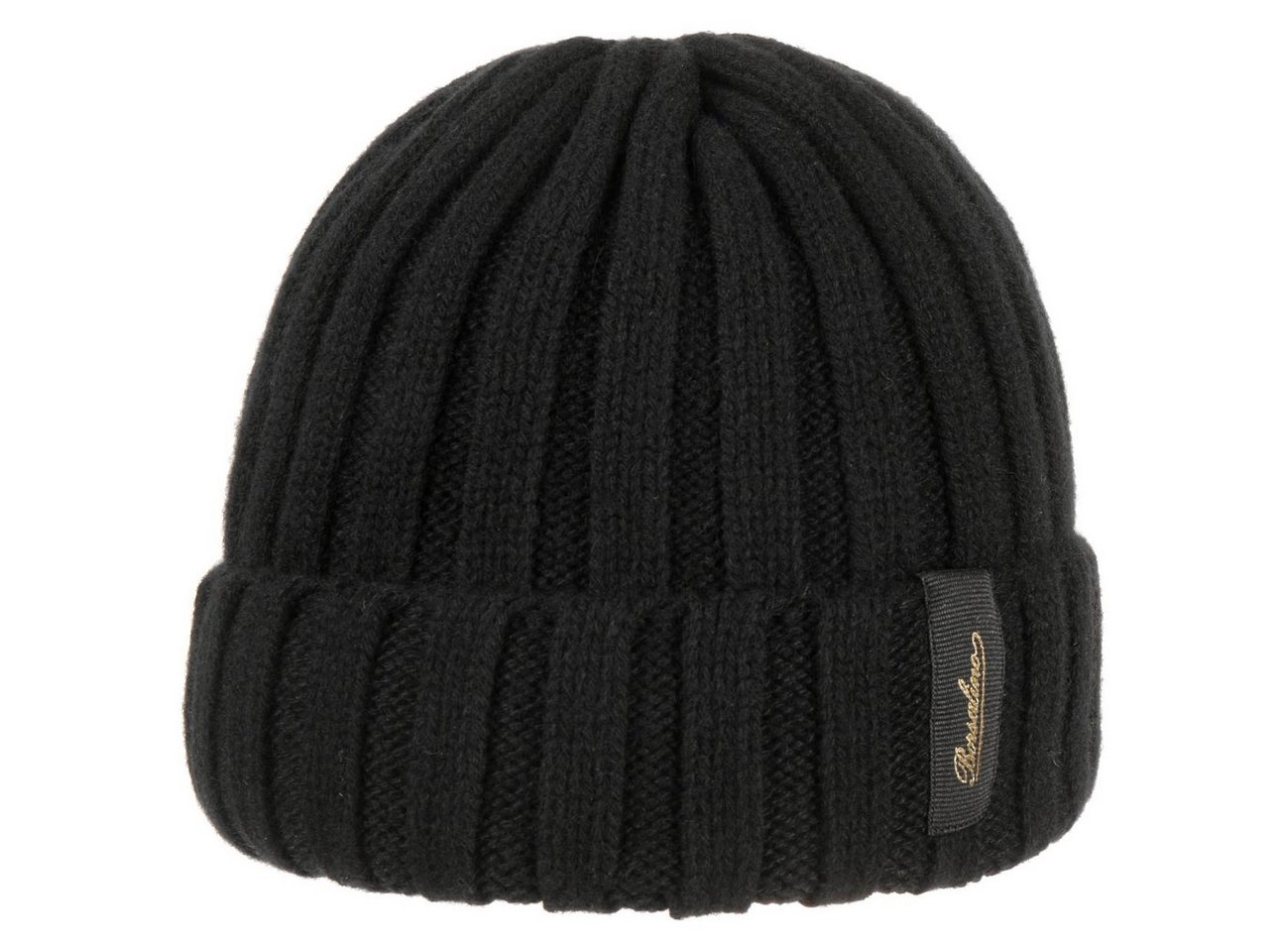 Borsalino Beanie (1-St) Umschlagmütze mit Umschlag, Made in Italy von Borsalino