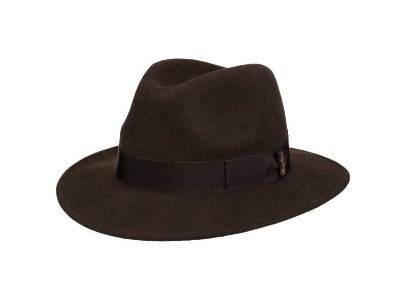 Borsalino Filzhut (1-St) Wollfilzhut mit Ripsband, Made in Italy von Borsalino