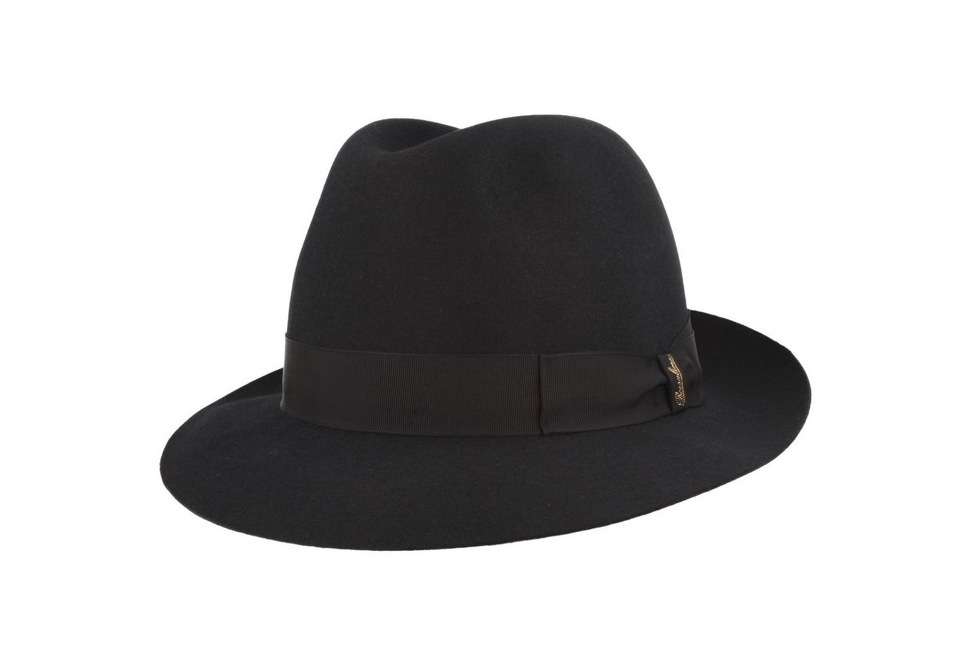 Borsalino Filzhut aus Haarfilz Marengo aus Haarfilz mit Ripsband Borsalino Filzhut aus Haarfilz Marengo aus Haarfilz mit Ripsband von Borsalino