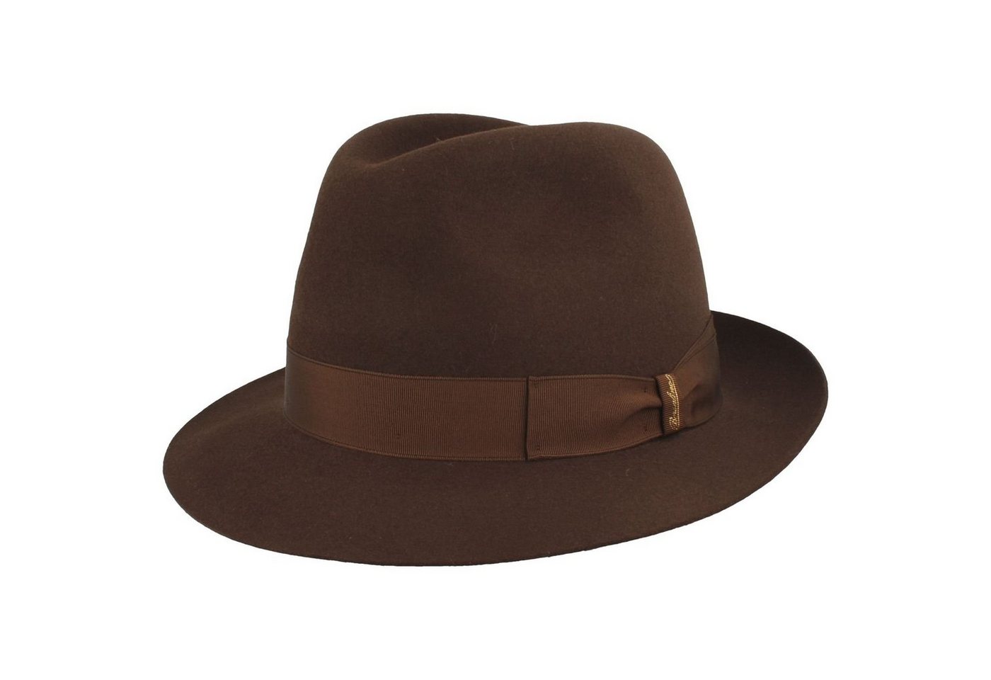 Borsalino Filzhut aus Haarfilz Marengo aus Haarfilz mit Ripsband Borsalino Filzhut aus Haarfilz Marengo aus Haarfilz mit Ripsband von Borsalino