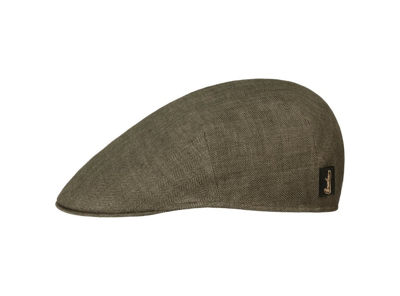 Borsalino Flat Cap (1-St) Schirmmütze mit Schirm, Made in Italy von Borsalino