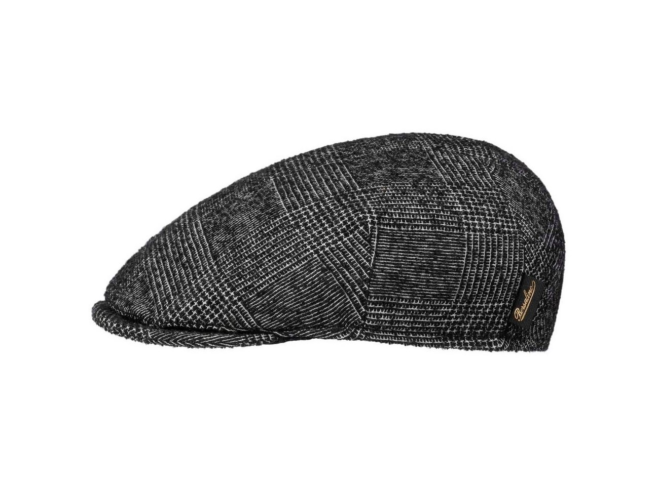 Borsalino Flat Cap (1-St) Schirmmütze mit Schirm, Made in Italy von Borsalino