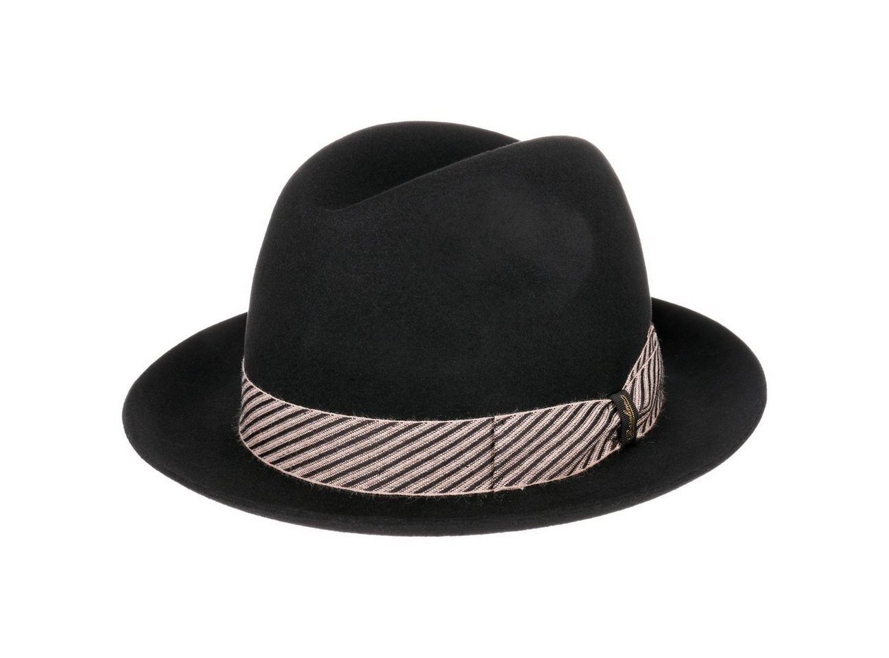 Borsalino Sonnenhut (1-St) Wollfilzhut mit Ripsband, Made in Italy von Borsalino