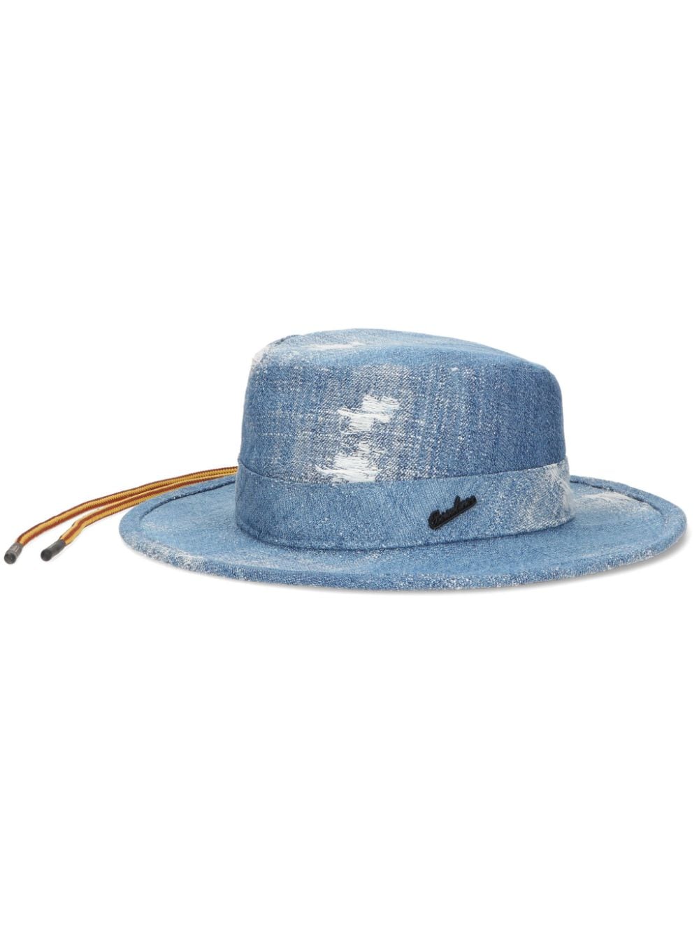 Borsalino Tanaka Safarihut aus Denim - Blau von Borsalino