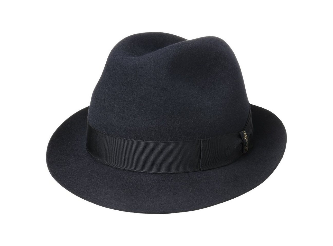 Borsalino Trilby (1-St) Fedora mit Ripsband, Made in Italy von Borsalino