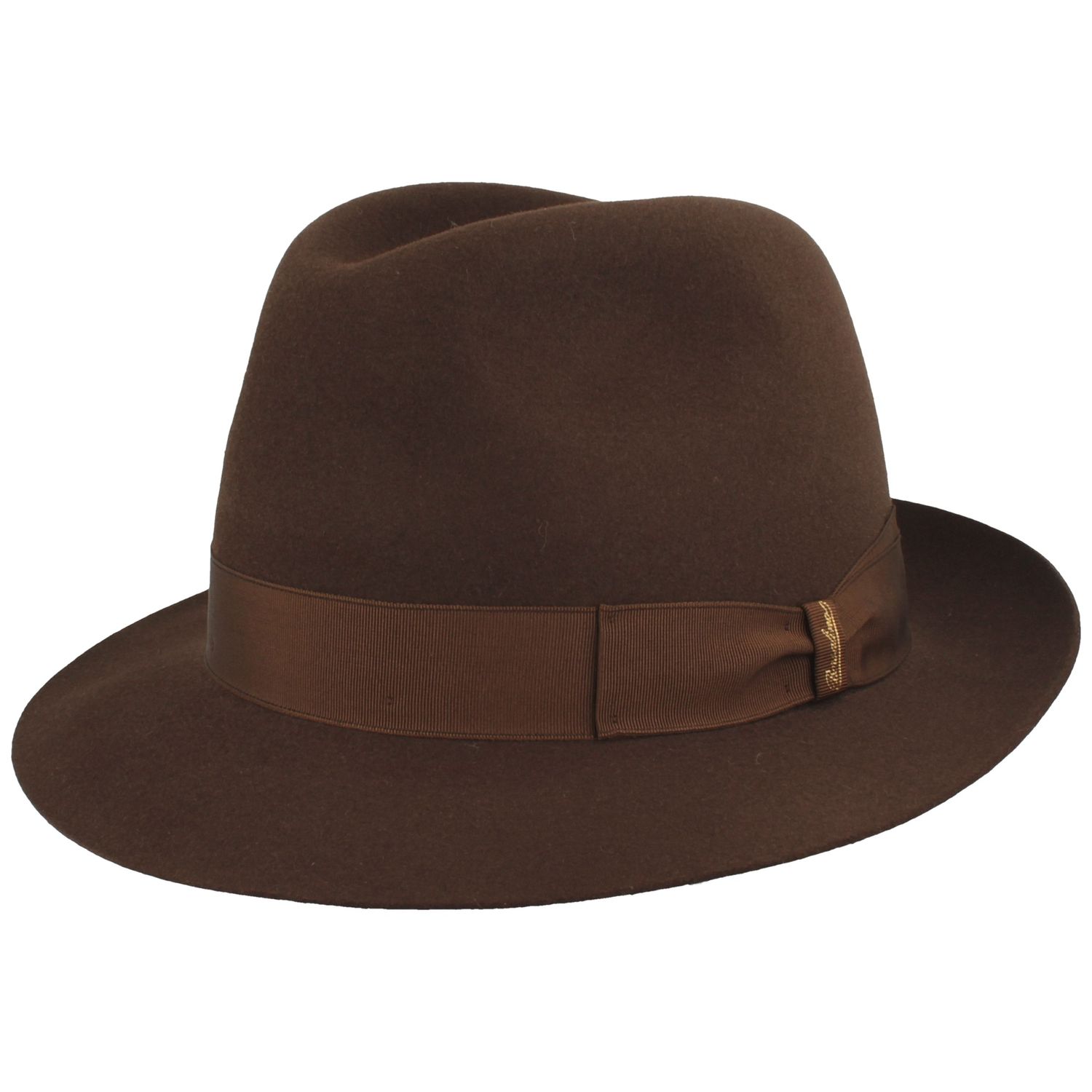 Borsalino edler Trilby Marengo aus Haarfilz mit Ripsband von Borsalino