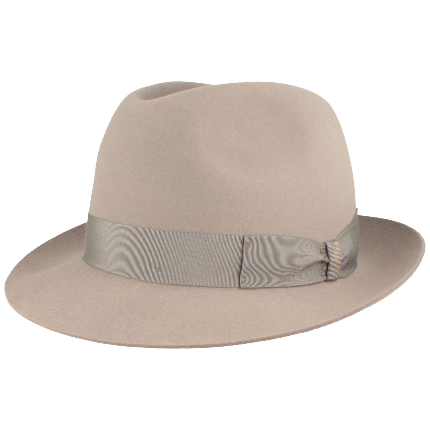 Borsalino edler Trilby Marengo aus Haarfilz mit Ripsband von Borsalino