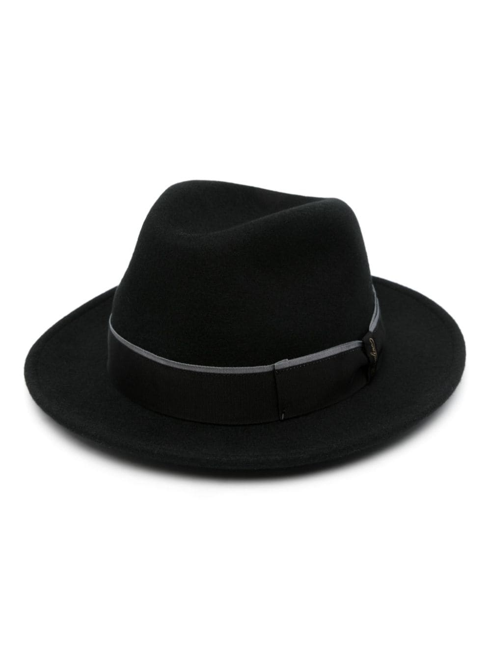 Borsalino Fedora aus Wollfilz - Schwarz von Borsalino