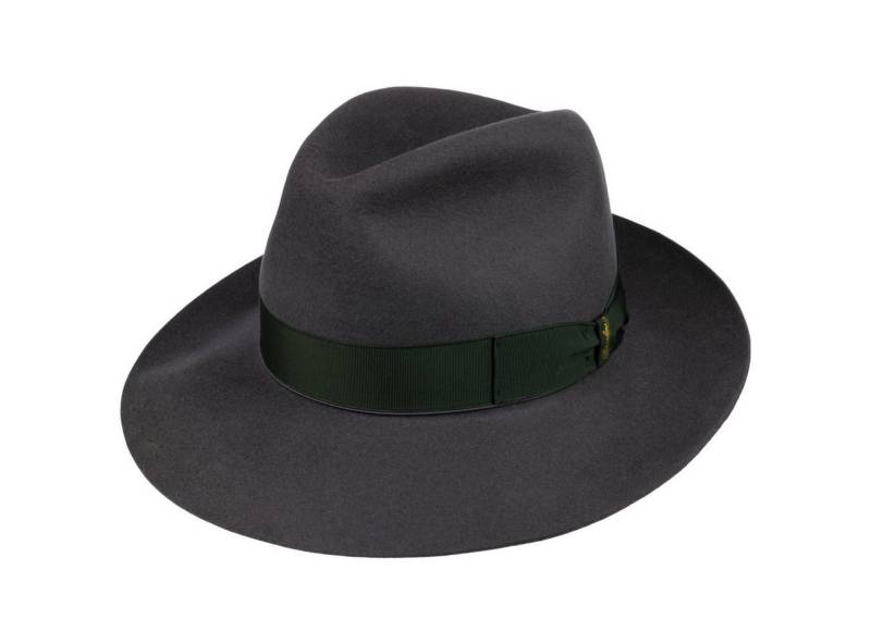 Filzhut (1-St) Fedora mit Futter, Made in Italy von Borsalino