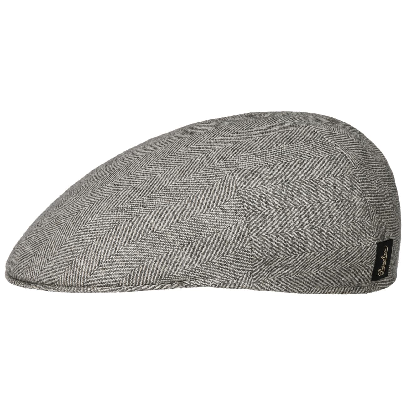 Herringbone Premium Flatcap by Borsalino von Borsalino