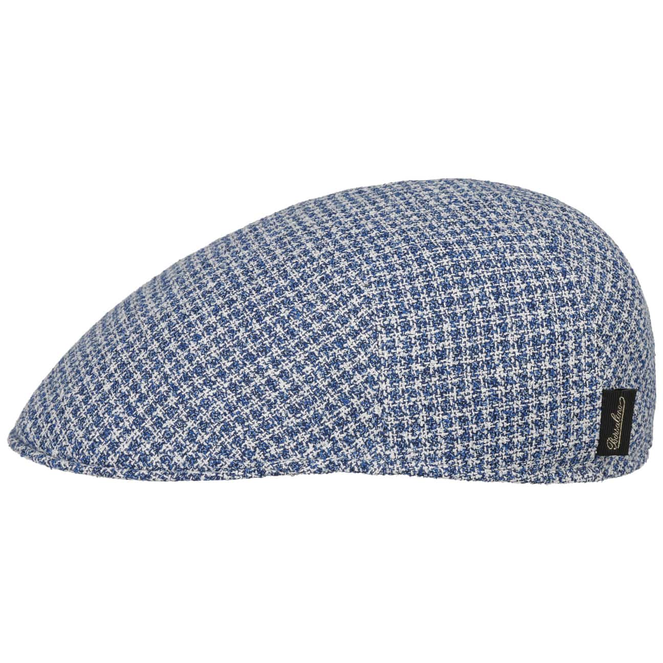 Light Check Flatcap by Borsalino von Borsalino