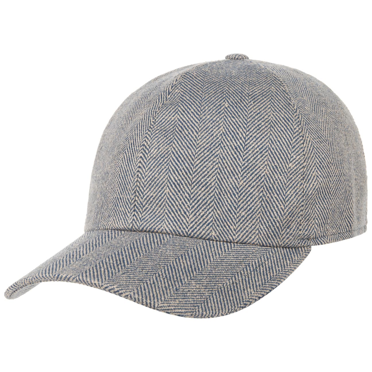 Light Herringbone Cap by Borsalino von Borsalino