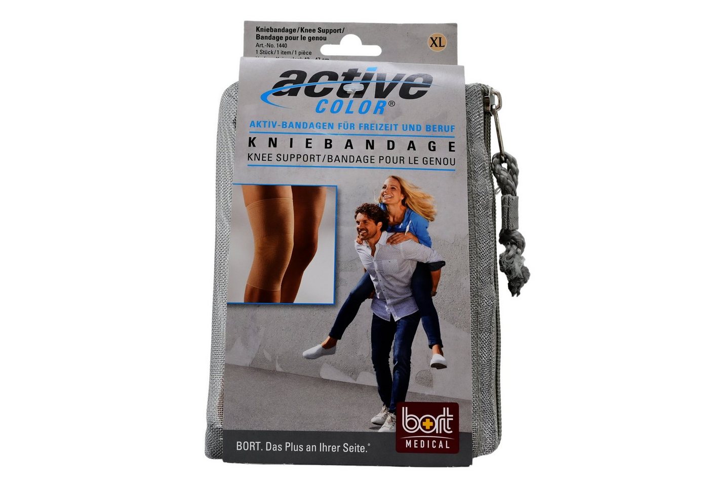 Bort GmbH Kniebandage BORT ActiveColor Kniebandage XL haut, 1 Stück von Bort GmbH