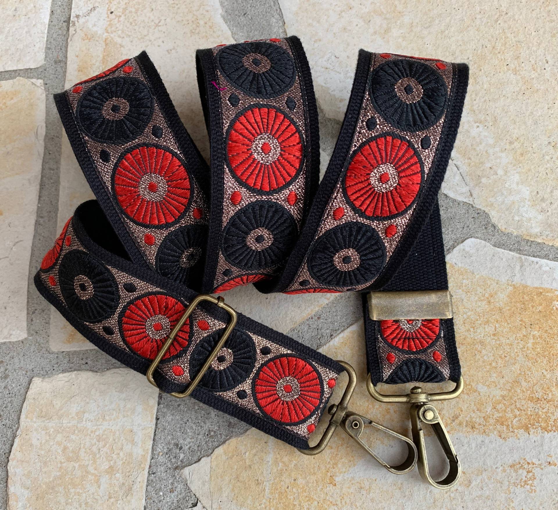 Taschengurt Taschenriemen Ersatzgurt Gitarrengurt Schultergurt von Bortenzauber