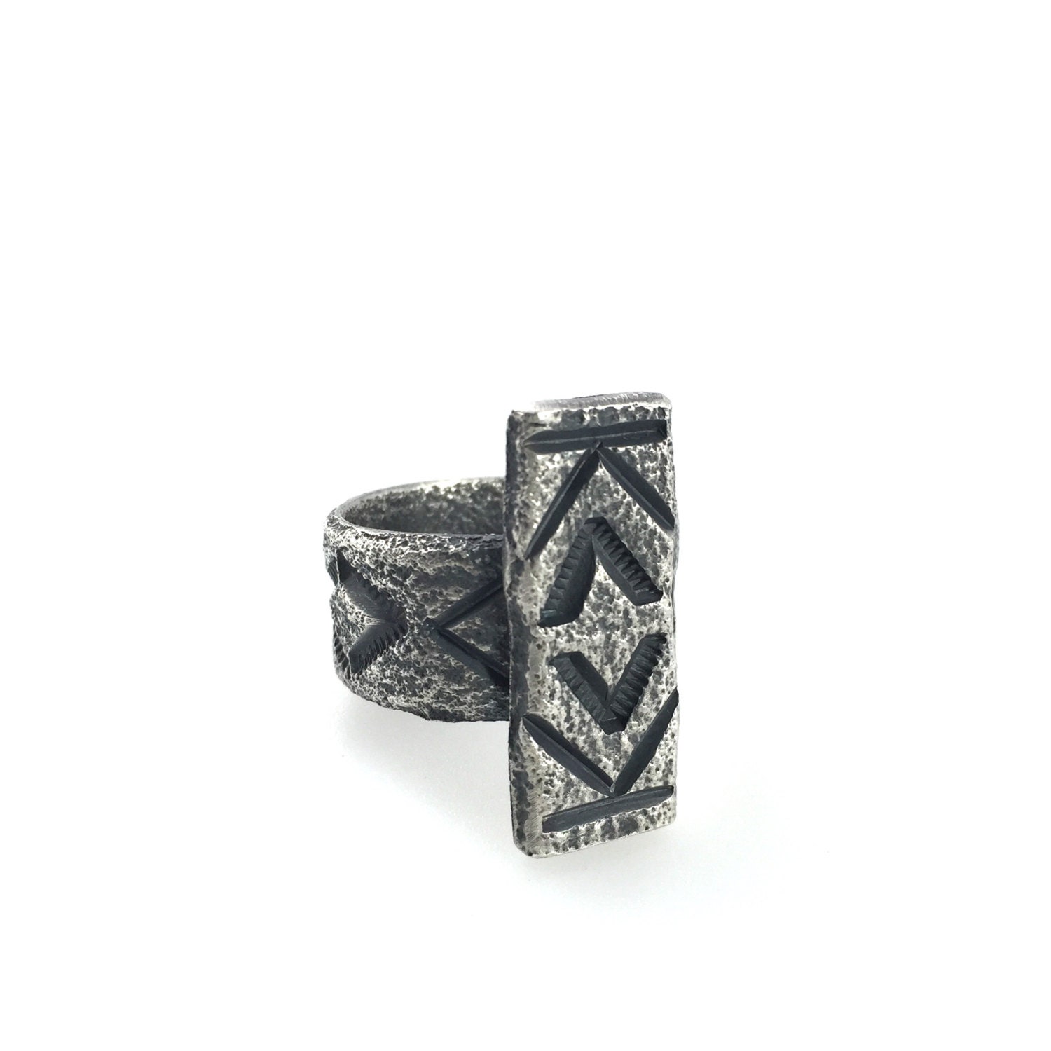 Tufa Silber Ring Tufa Silber Ring von BortersJewelryStudio