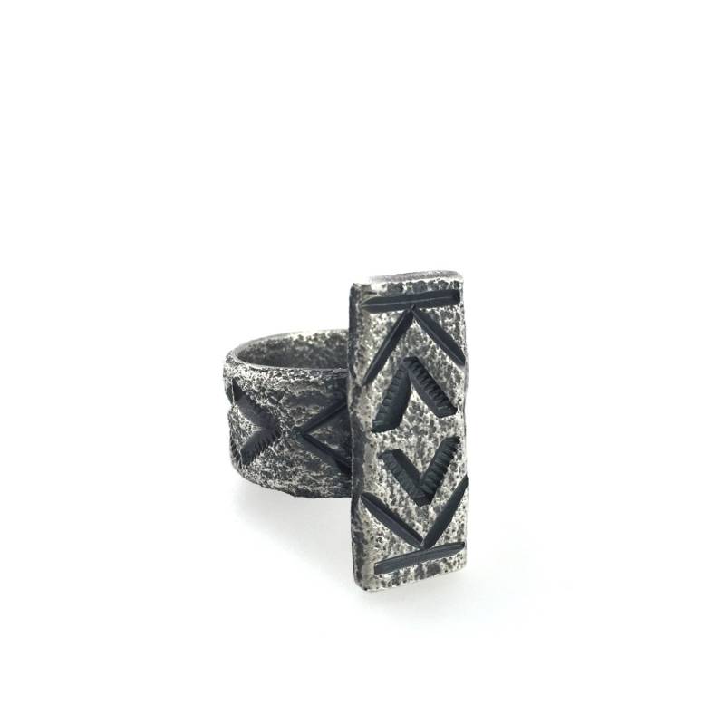 Tufa Silber Ring Tufa Silber Ring von BortersJewelryStudio