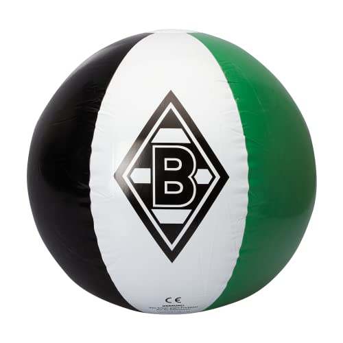 Borussia Mönchengladbach Wasserball Retro s-w-g Ball Strandball beach ball BMG - plus Lesezeichen I love Mönchengladbach von Borussia BMG