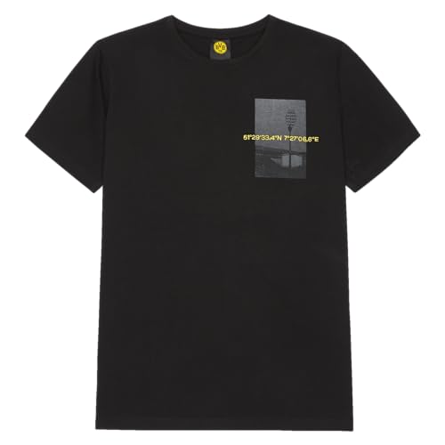 Borussia Dortmund Herren BVB T-Shirt Nostalgie, Shirt Schwarz T-Shirt, Schwarz, S Borussia Dortmund Herren BVB T-Shirt Nostalgie, Shirt Schwarz T-Shirt, Schwarz, S von Borussia Dortmund