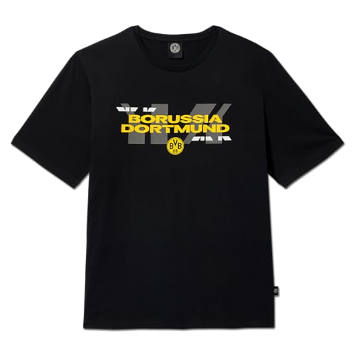 Borussia Dortmund Unisex BVB Matchday I Offizielles Fan Schwarz T-Shirt, XL von Borussia Dortmund