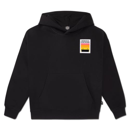 Borussia Dortmund Herren BVB Sunset Hoodie Black Kapuzenpullover, Schwarz, 3XL EU von Borussia Dortmund