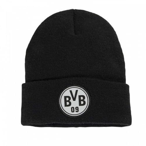 Borussia Dortmund Kinder Beanie - Reflective - schwarz Strickmütze Mütze BVB 09 von Borussia Dortmund