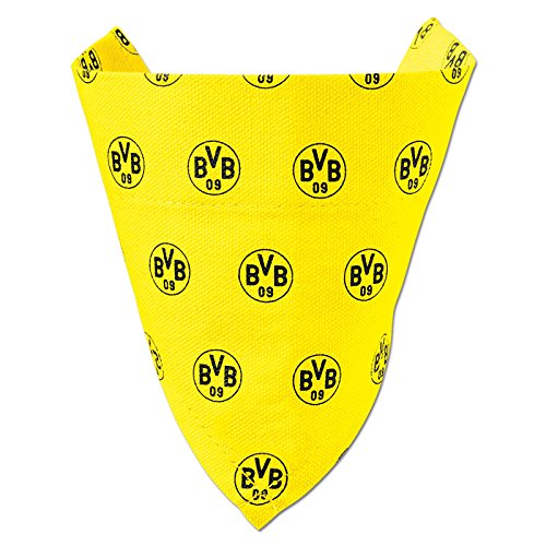 Hundehalstuch BVB Borussia Dortmund 09 + gratis Sticker "Dortmund forever" Halstuch / Tuch von Borussia Dortmund