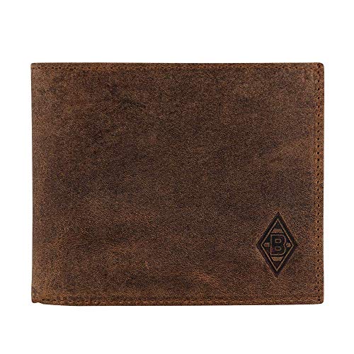 Borussia Mönchengladbach Geldbörse Geldbeutel Hunter Leder | Offizieller Fanartikel von Borussia Mönchengladbach