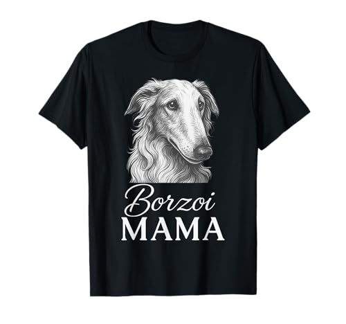 Borsoi Mama T-Shirt von Borzoi Mom