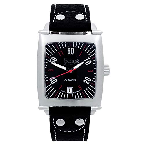 Boscé Herren-Armbanduhr Analog Automatik Leder HQ22120-910-81S von Boscé