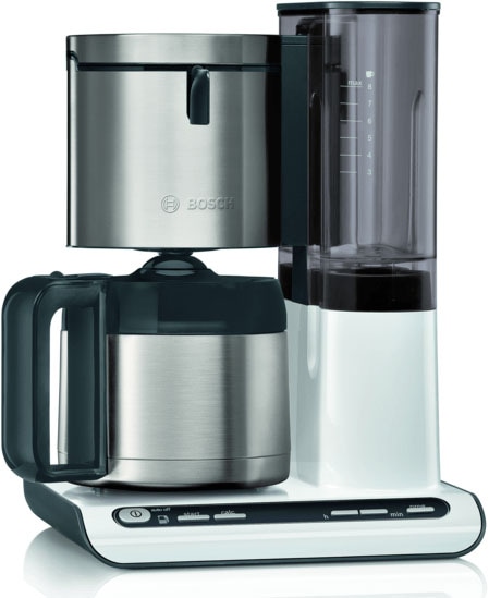 BOSCH Filterkaffeemaschine "TKA8A681 Styline" 1,1 l Kaffeekanne Papierfilter 1x4 mit Thermokanne von Bosch