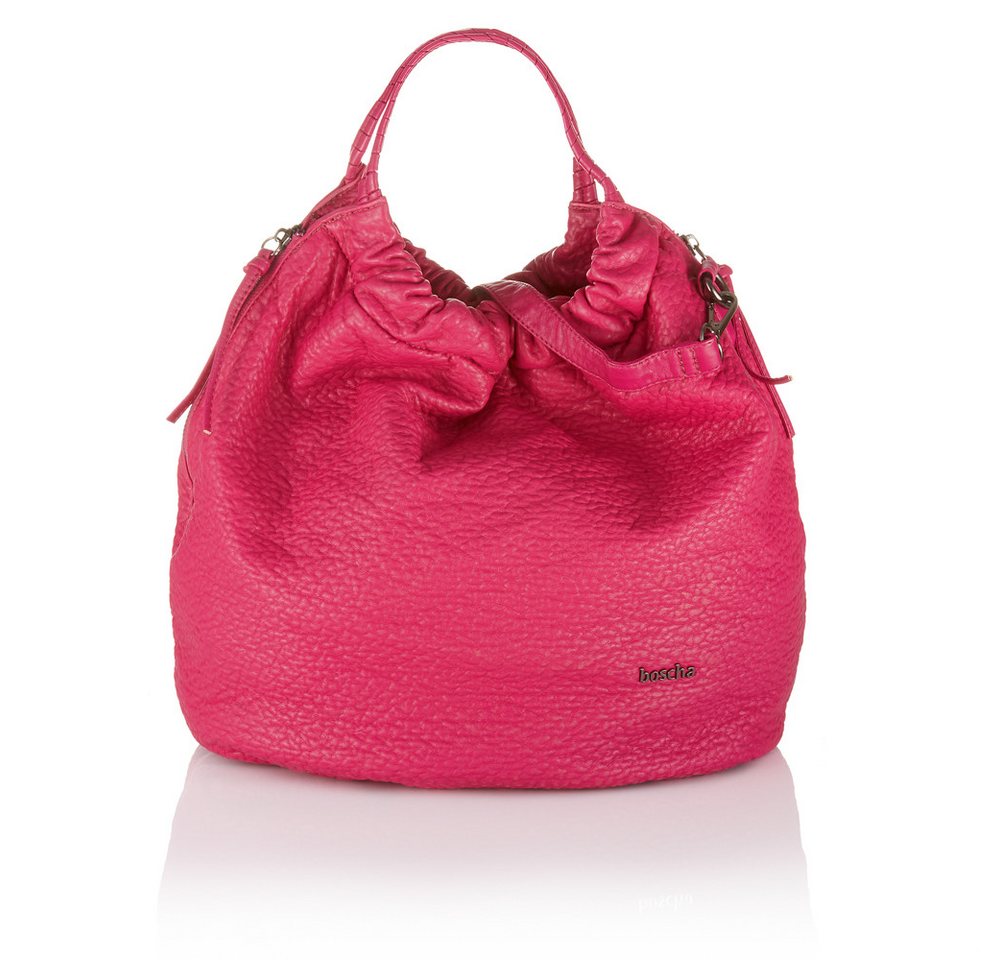 Boscha Handtasche Bo-1083-AA, Kunstlederpouch klein mit Druckknopf von Boscha