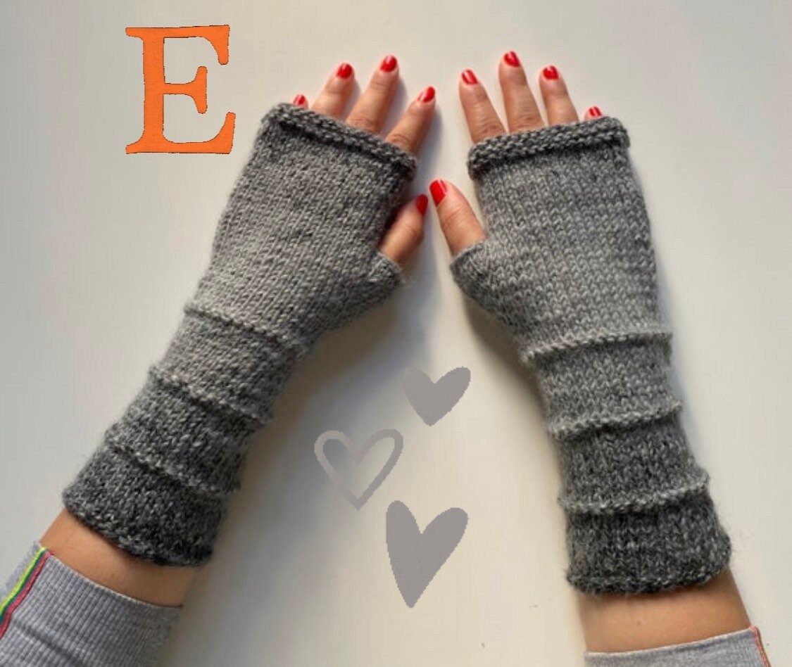 Winterhandschuhe, Fingerlose Handschuhe, Gestrickte Boho Winter Accessoire, Wollhandschuhe, Weihnachtsgeschenk, Geschenk Für Sie von BosphorusKnits