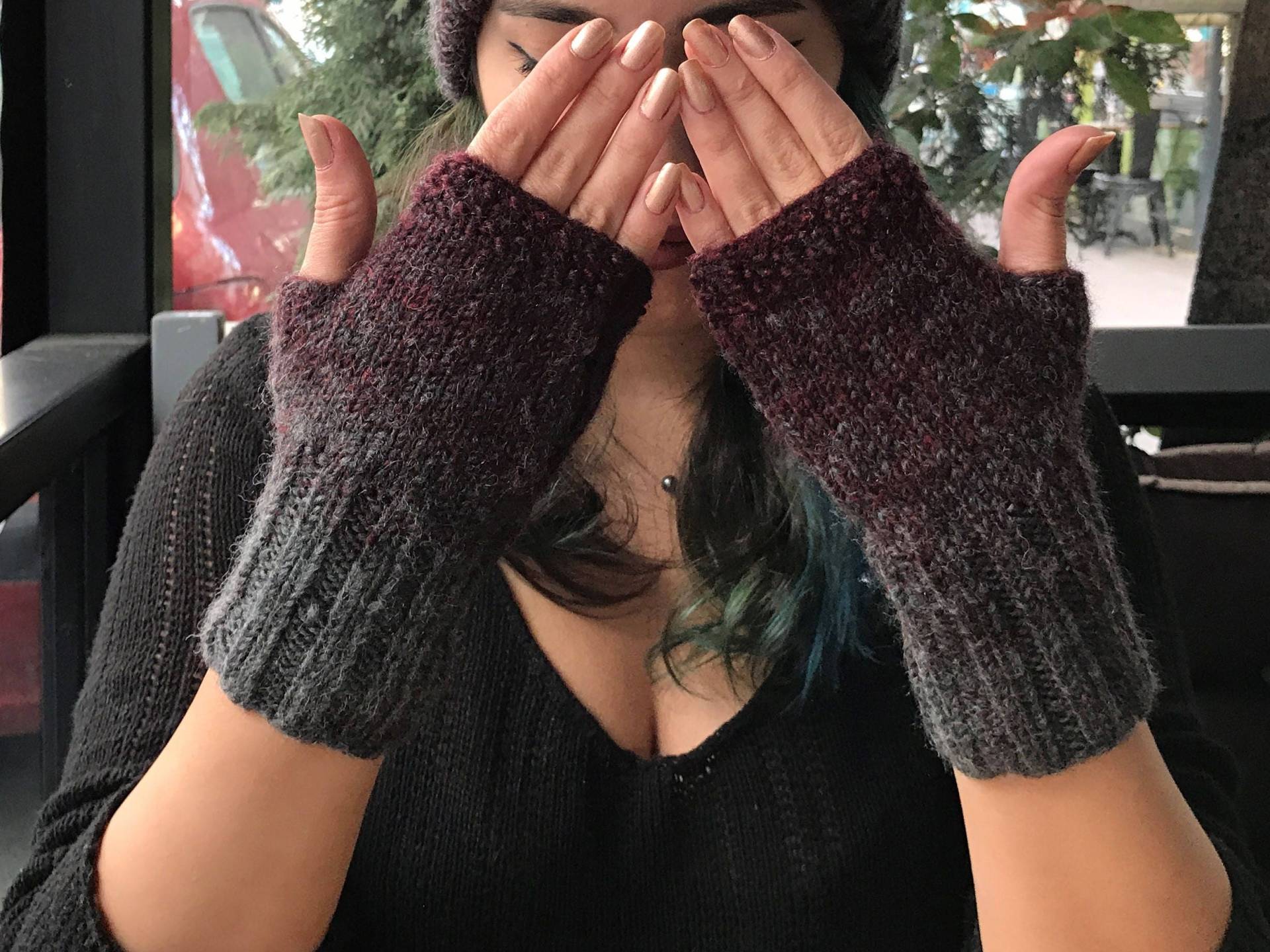 Winterhandschuhe, Fingerlose Handschuhe, Gestrickte Boho Winter Accessoire, Wollhandschuhe, Weihnachtsgeschenk, Geschenk Für Sie von BosphorusKnits