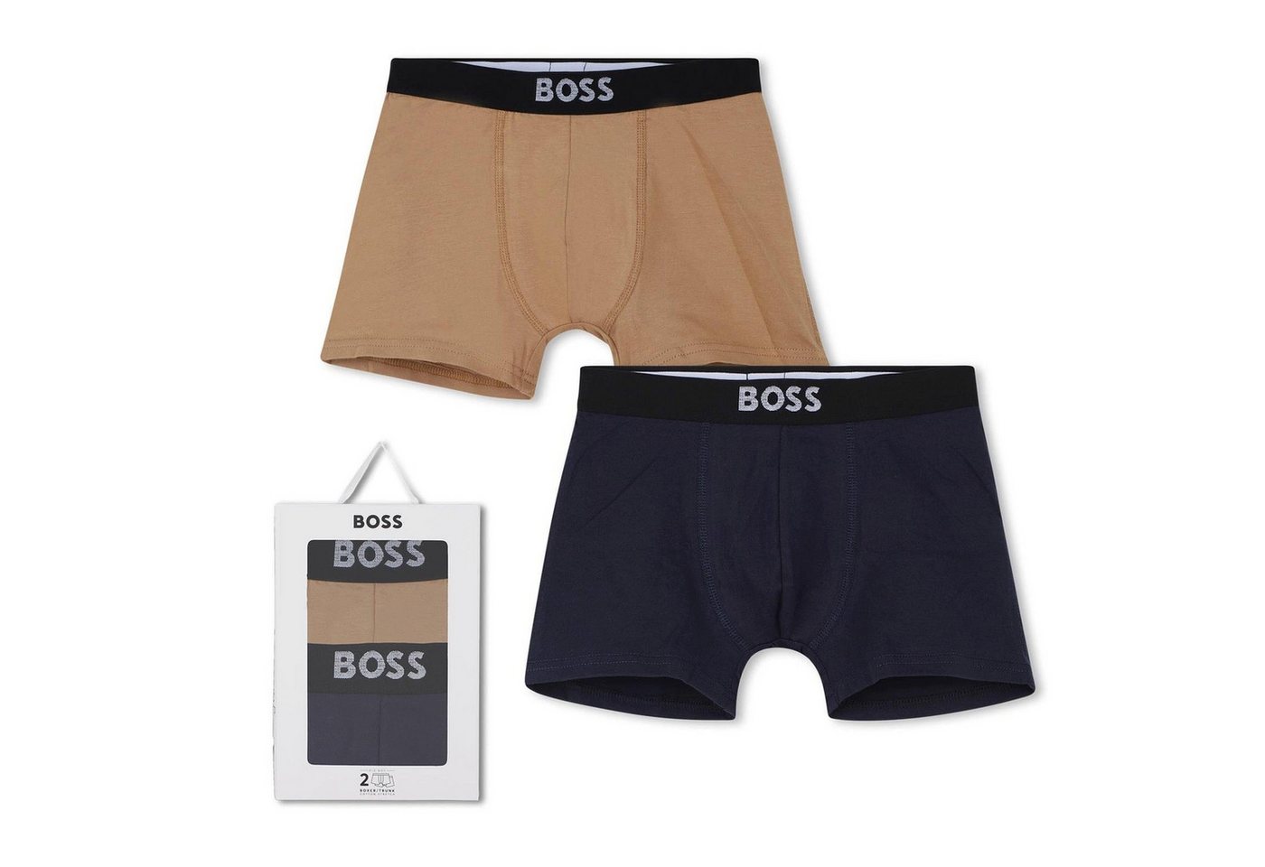 Boss Kidswear Boxershorts BOSS Kids – 2er-Pack Boxershorts aus Jersey von Boss Kidswear