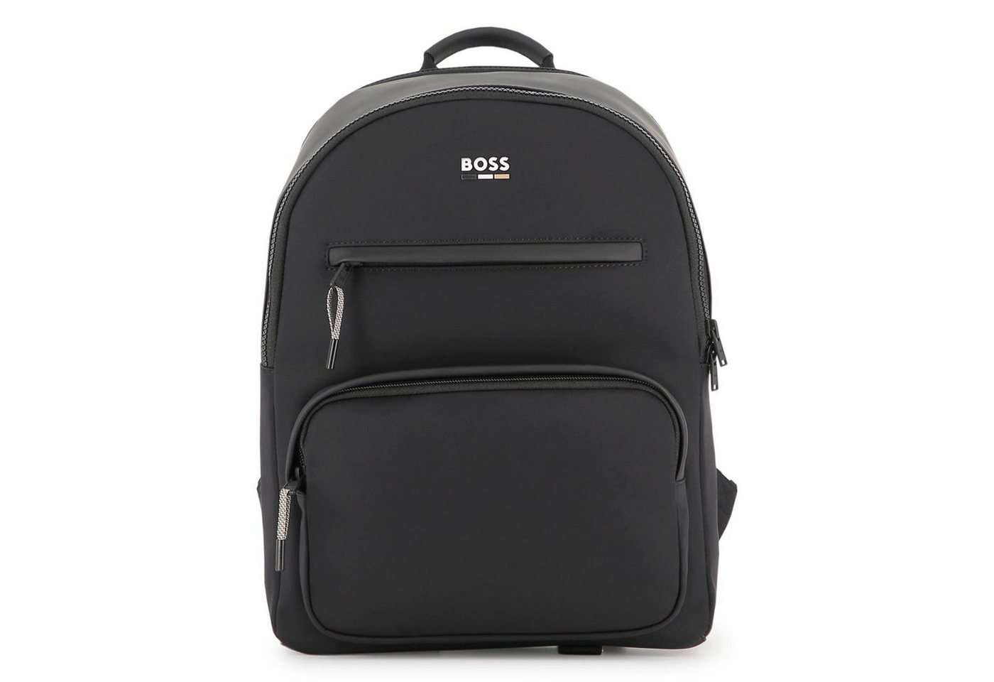 Boss Kidswear Kinderrucksack BOSS Kids – Rucksack aus beschichtetem Textil Schwarz von Boss Kidswear
