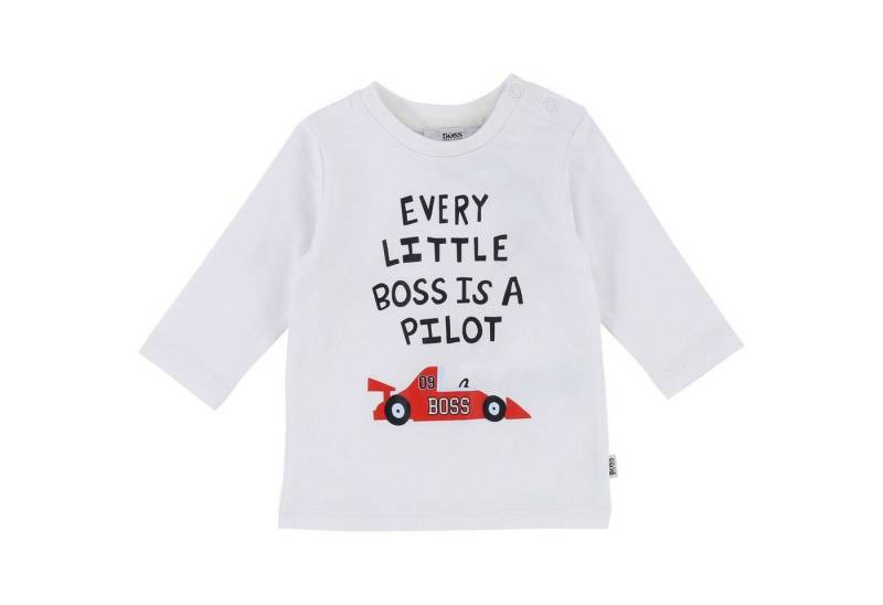 Boss Kidswear Langarmshirt Boss Kidswear Baby Langarmshirt Rennauto Print von Boss Kidswear