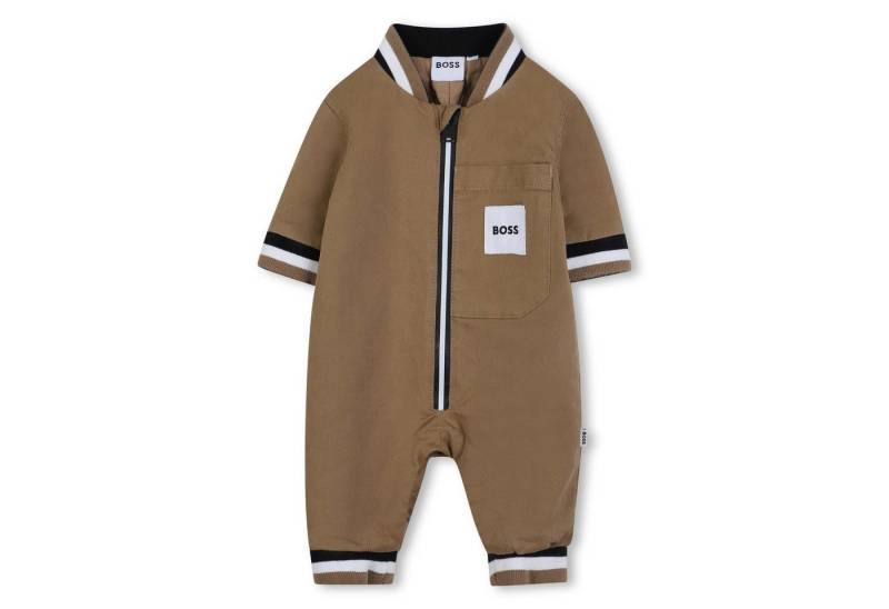 Boss Kidswear Overall BOSS Baby – Jumpsuit aus Twill Sand von Boss Kidswear
