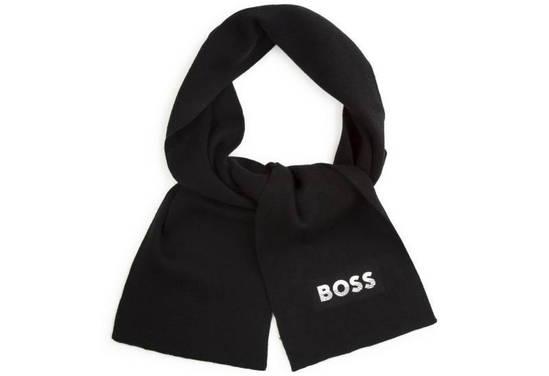 Boss Kidswear Strickschal BOSS KIDS Schal schwarz von Boss Kidswear