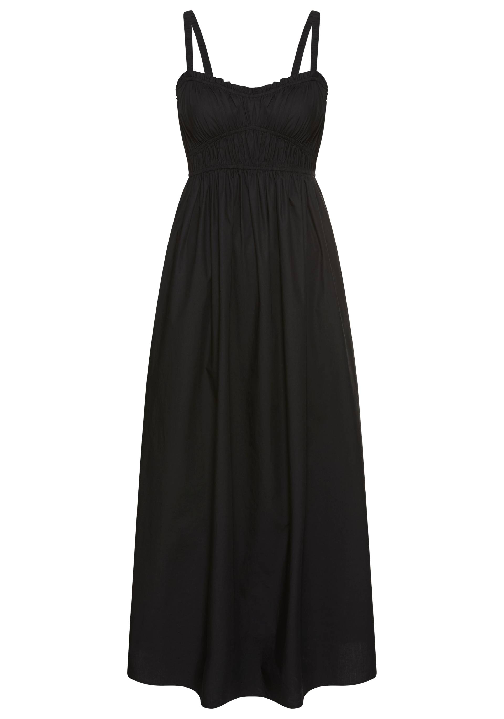 BOSS ORANGE Blusenkleid "Dalza Premium Damenmode" Eingrifftaschen mit Elastikdetail, Popeline Qaulität von Boss Orange