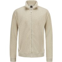 BOSS ORANGE Fleecejacke in Teddyfell-Qualität mit Stehkragen in M von Boss Orange