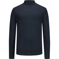 BOSS ORANGE Geripptes Sweatshirt aus Baumwolle mit Stehkragen von Boss Orange
