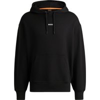 BOSS ORANGE Hoodie aus Baumwolle mit Label-Schriftzug von Boss Orange