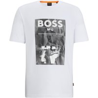 BOSS ORANGE Jersey-T-Shirt No. 12 mit erhabenem Motiv-Print von Boss Orange